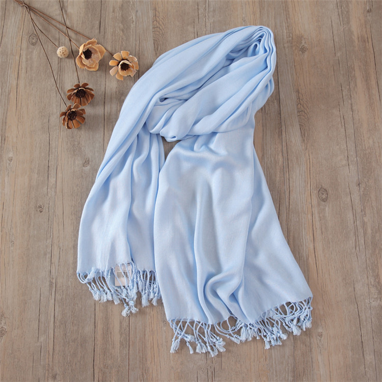 ODM ECOGARMENTS Wholesale Soft Absorbent Solid Color Bamboo Fiber Scarf Men Women Shawls Manufacturer, Quotes
