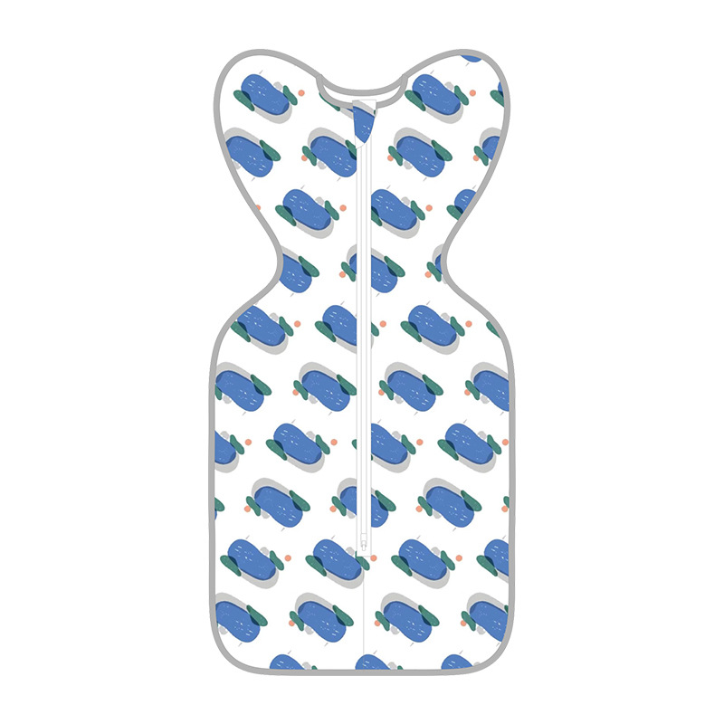 China ECOGARMENTS Organic Cotton Newborn Thin Anti-shock Anti-kick Swaddle Sleeping Bag Exporters, Companies