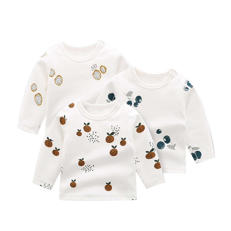 Wholesale ECOGARMENTS Organic Cotton Kids Long Sleeve T-Shirt Baby Top Factories, Product