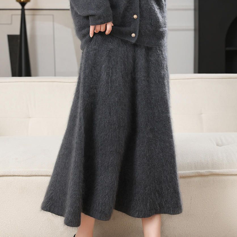 China Elegant Cashmere Dress with High-Neck Sweater Top Factories, Quotes