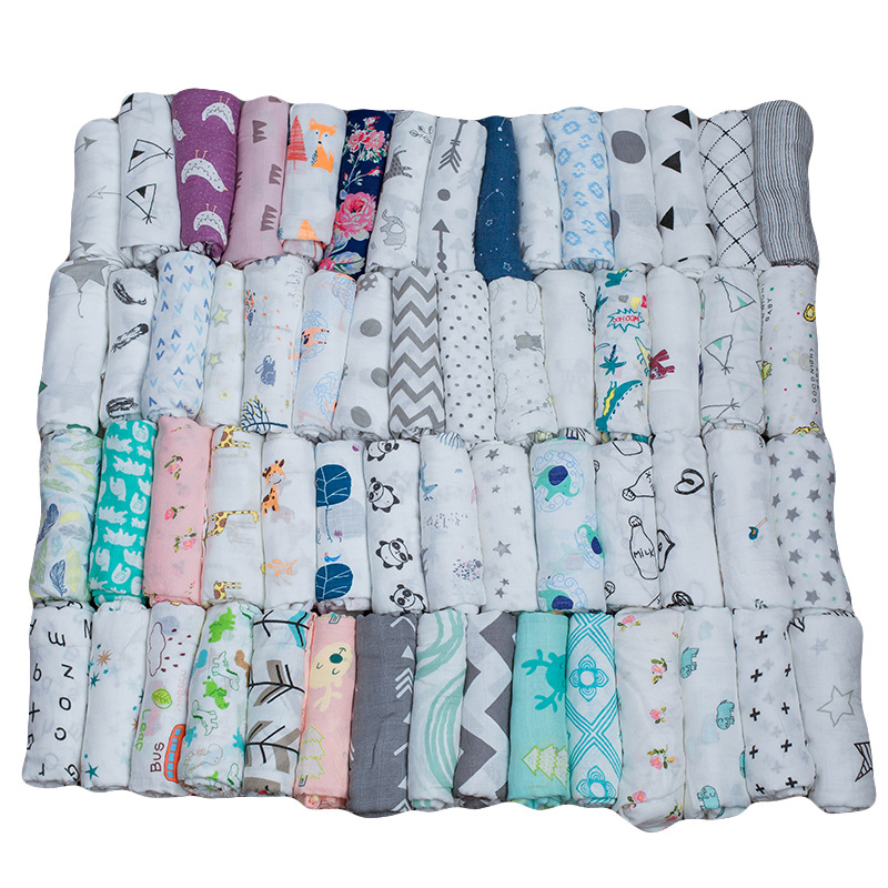 CE Certification ECOGARMENTS Factory Wholesale Bamboo Cotton Gauze Bath Towel 2 Layer Bamboo Fiber Baby Wrap Factory, Products
