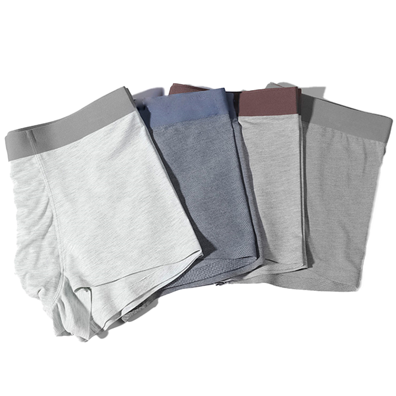 ODM ECOGARMENTS Men's Summer Ice Silk Bamboo Fiber  Seamless Mid-waist Boxer Companies, Service