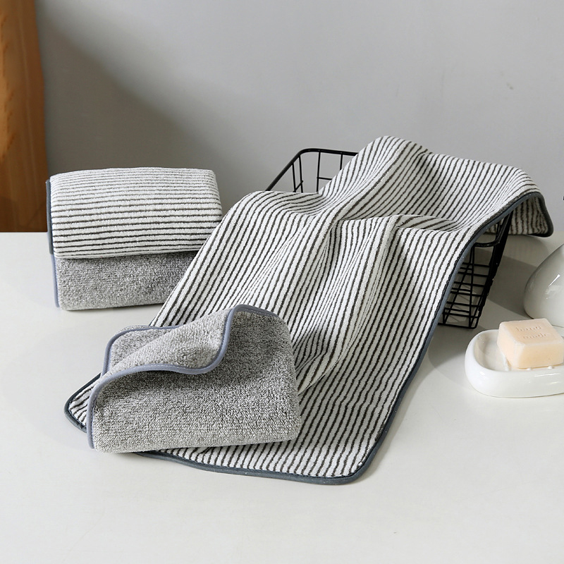 Cheap Antibacterial Bamboo Charcoal Fiber Wipe Head Beauty Dry Hair Towel Embroidered Character Gift Towel Factories, Companies