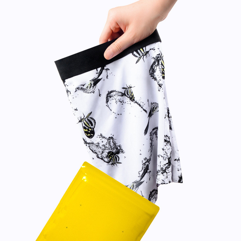 High-Quality ECOGARMENTS 3D Printing Ice Silk Antibacterial Men's Boxer Quotes, Companies