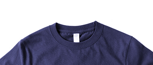 Round neck design detail
