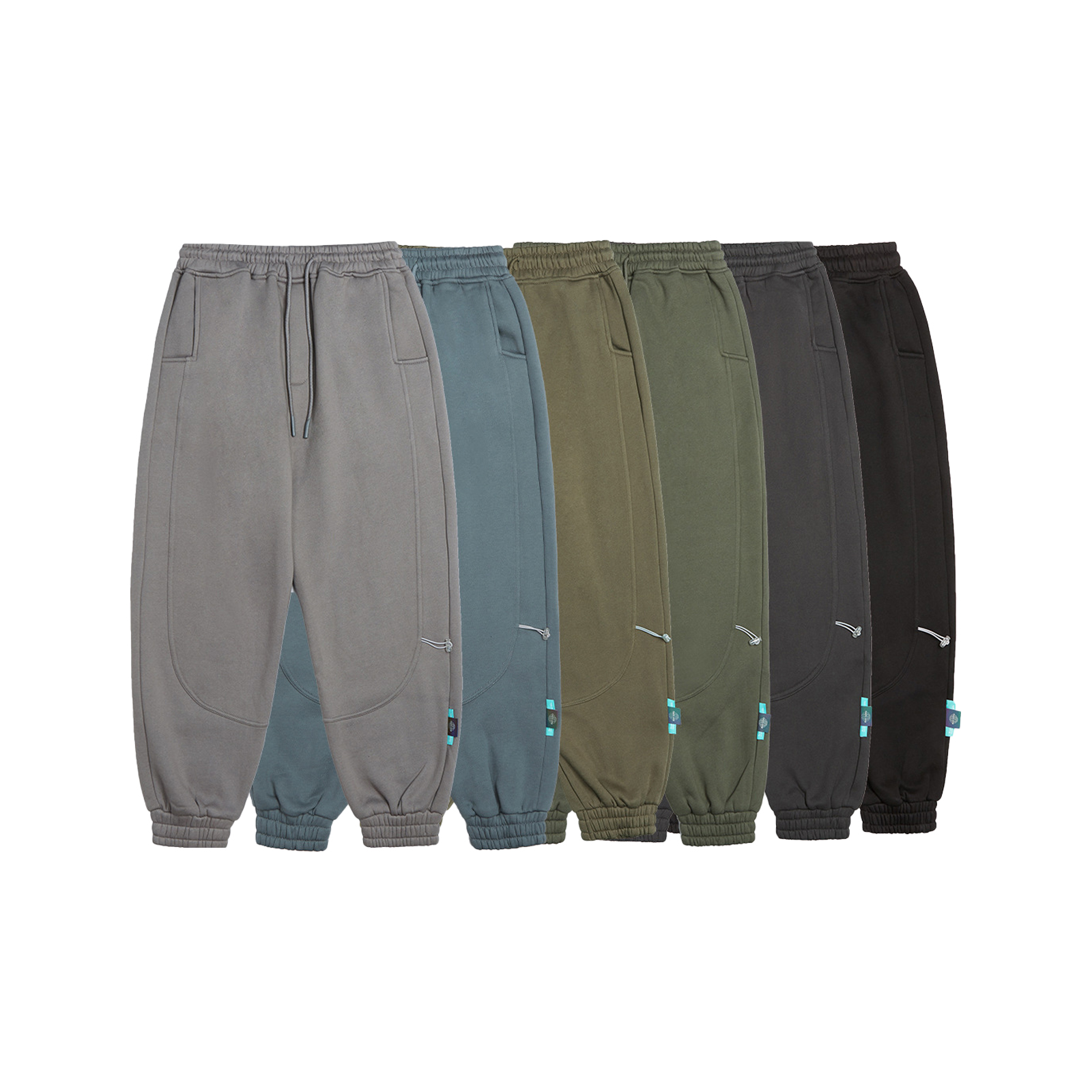 CE Certification 330g loose solid color terry sports sweatpants for men Pricelist, Product