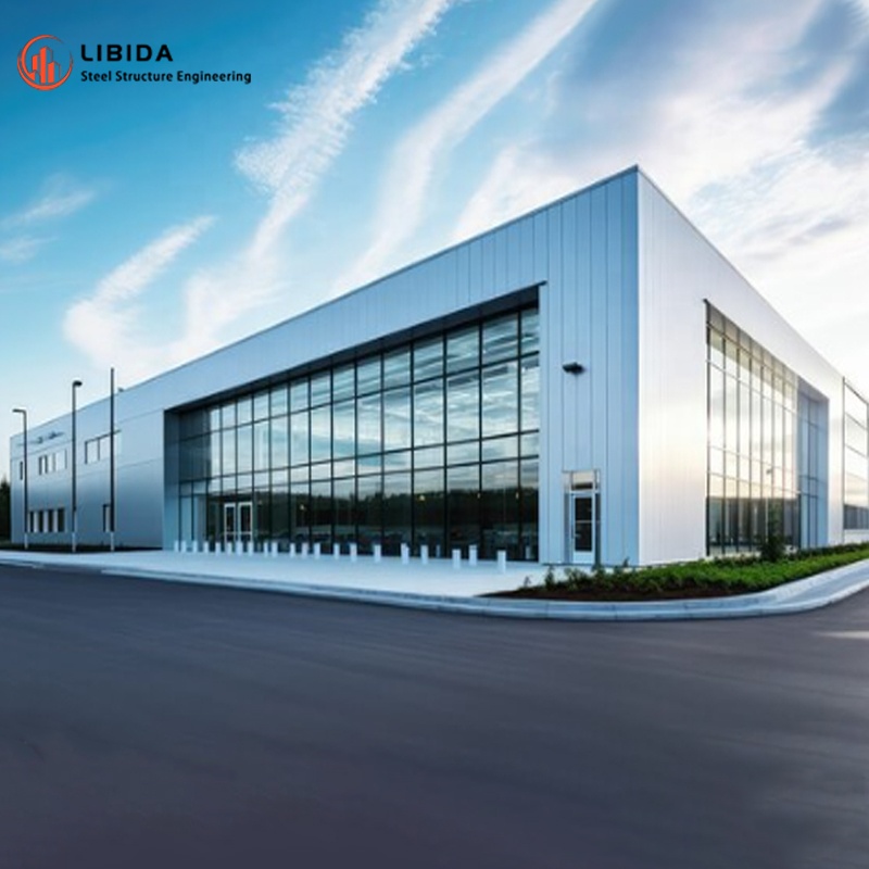 Custom Design Corrosion Resistant H Beam Steel Building for Commercial and Agricultural Use