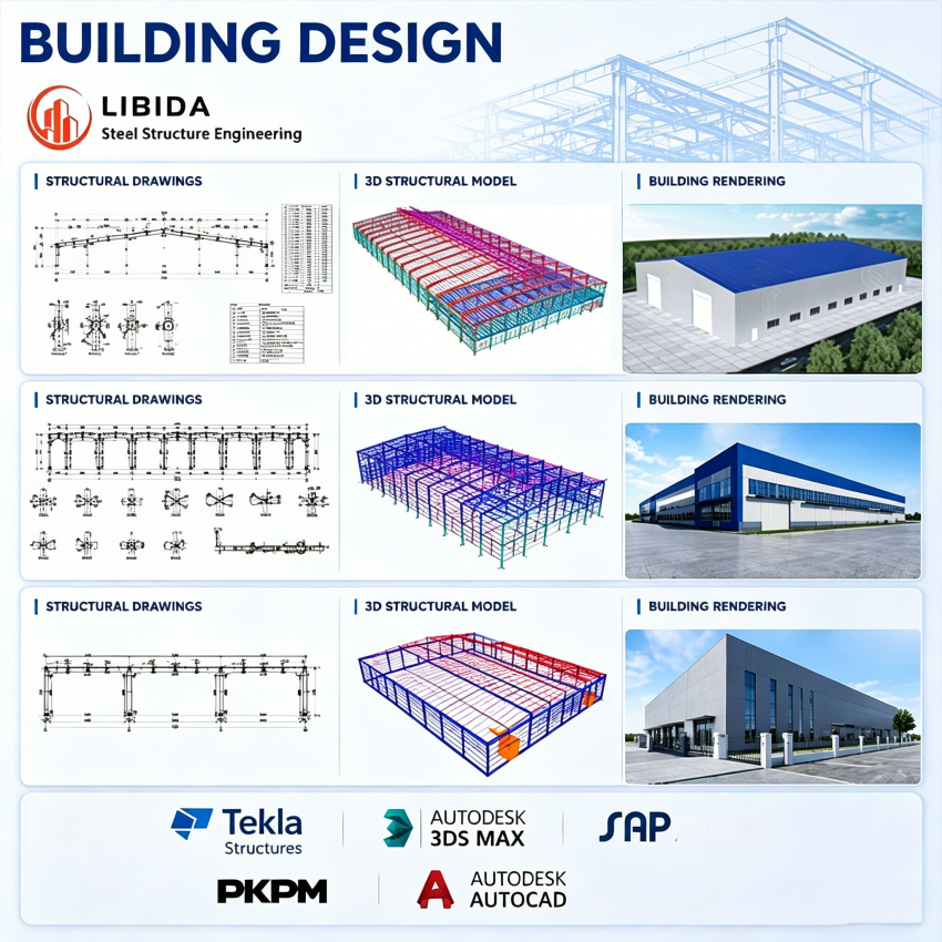 Cheap Price Prefab Steel Structure Pole Barn Poultry Shed Animal for Poultry Farm Buildings