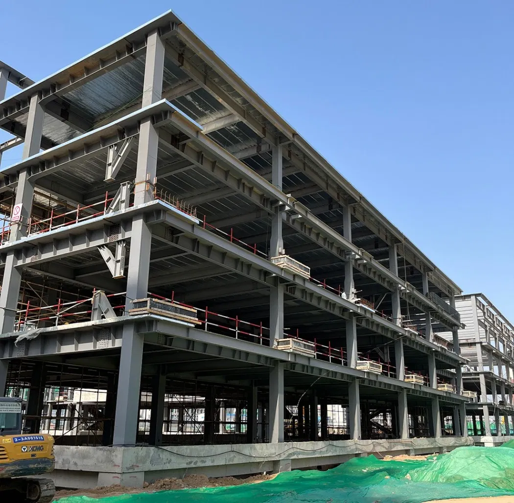 Light Steel Metal Frame Pre Engineered Multi-Floor Office Building Hotel Shopping Mall Apartment Kitchen Gym Modern Design