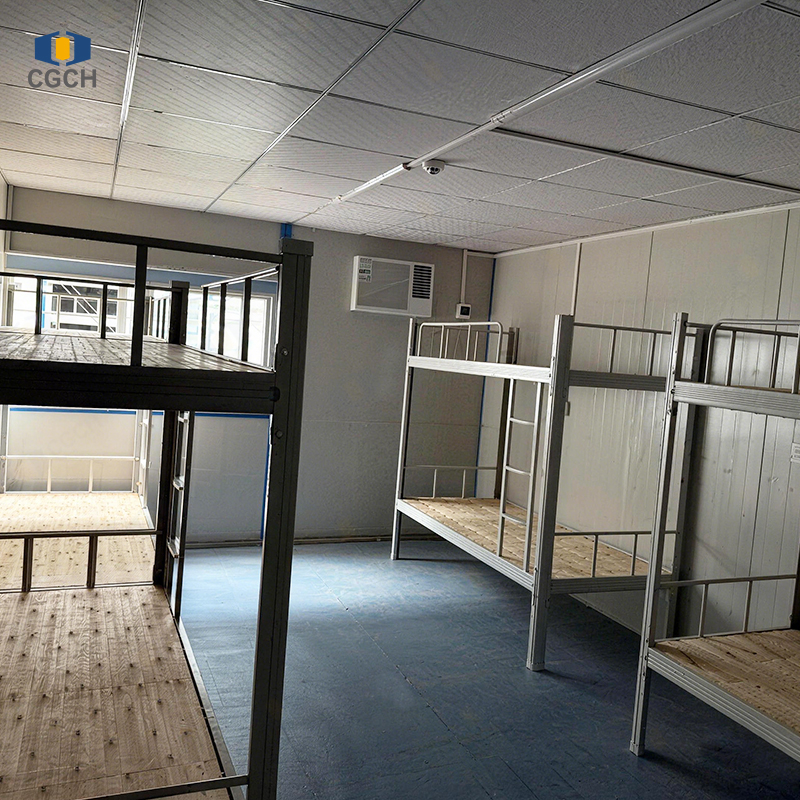 CGCH Container House Labor Camp Prefabricated Steel House Flat Pack Holiday Accommodation Buildings for Desert Construction Site