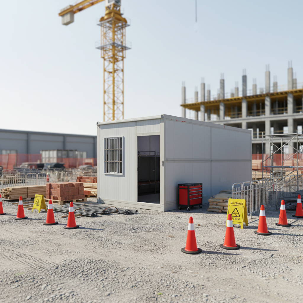 Thickened Reinforced Folding Prefab Container House Portable Temporary Residential Board House
