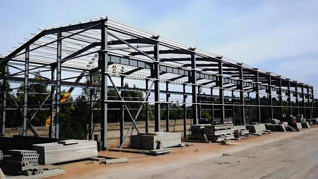 Industrial plant modular steel structure application