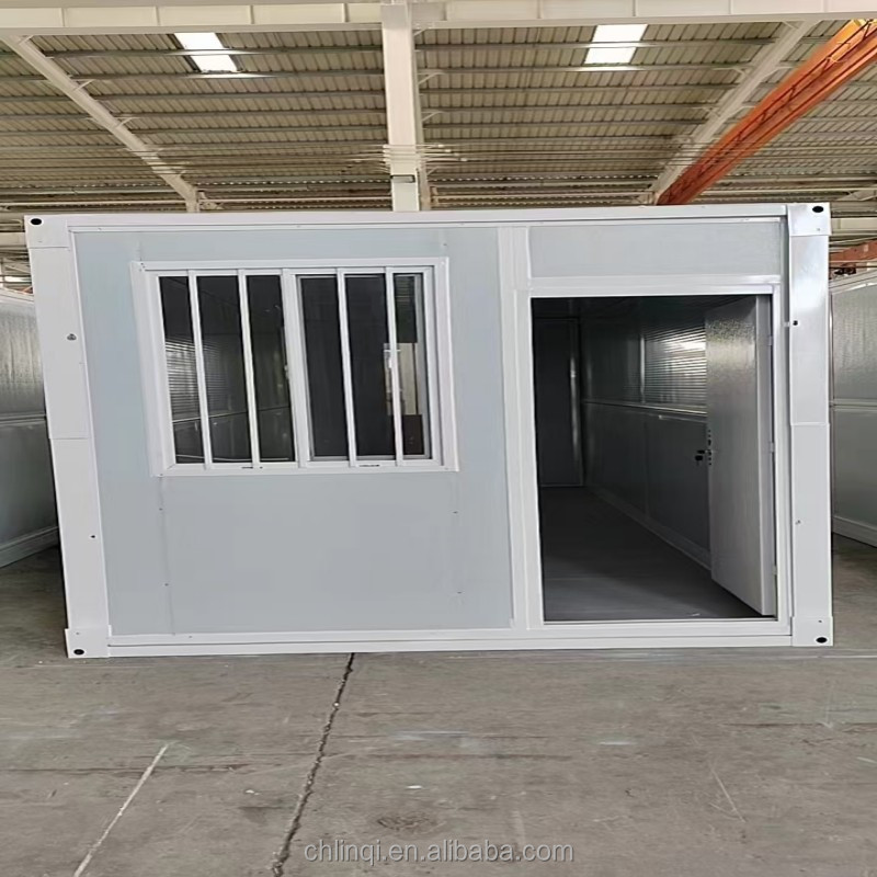20ft &amp; 40ft Mobile Prefabricated Modular Steel Container Portable Foldable Site Office for Temporary Use in Hotels and Shops