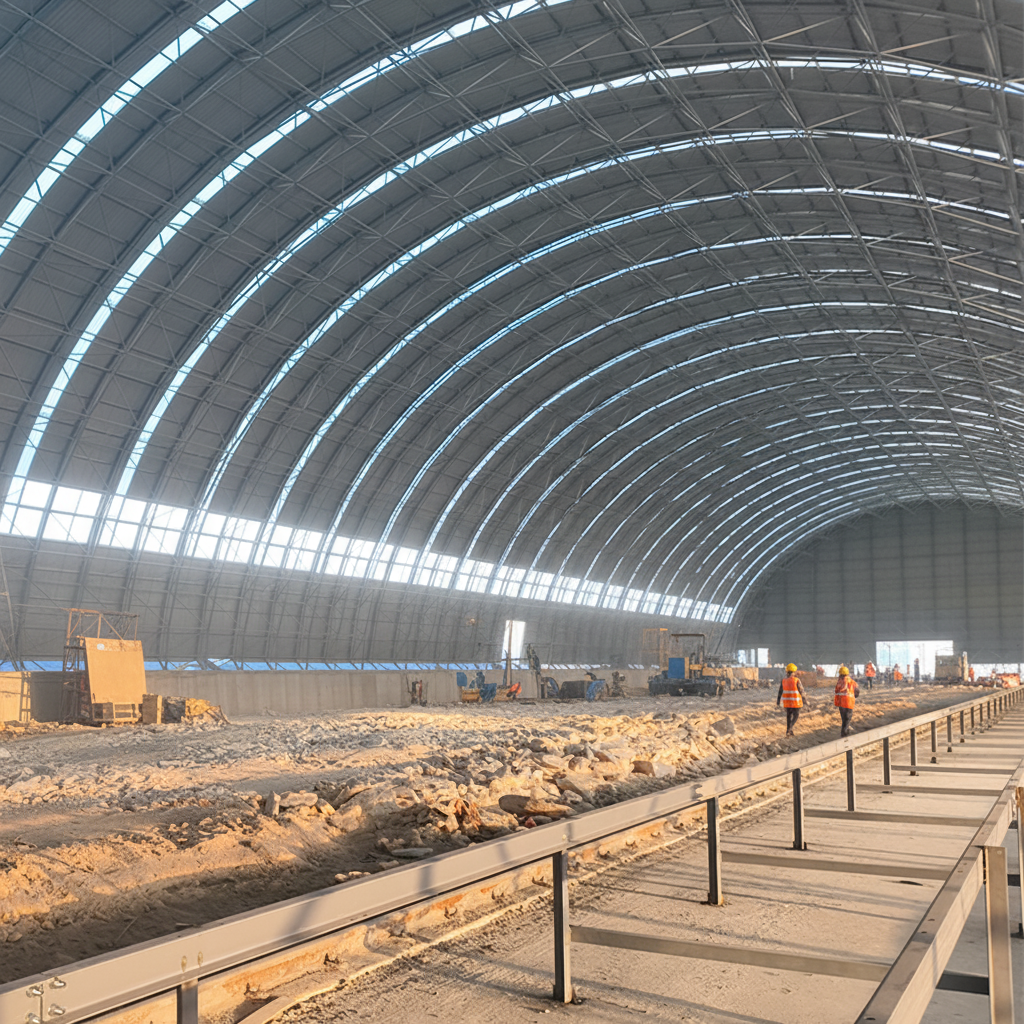 With Its Trendy Contemporary Design and High Quality Prefabricated Steel Construction Offers a Modern Indoor Sports Facility