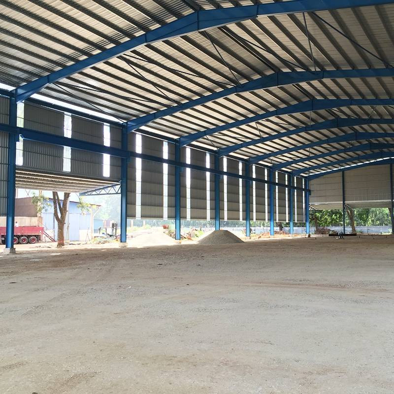 Prefabricated Fireproof Construction Material Steel Frame Structure Metal Building for Residential Hotel House