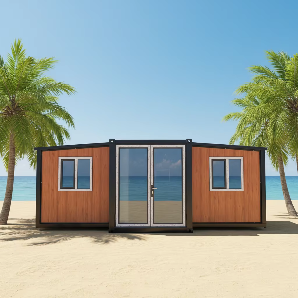 Expandable Modular Container House Shop Building Prefabricated Building Movable Container House Coffee bar