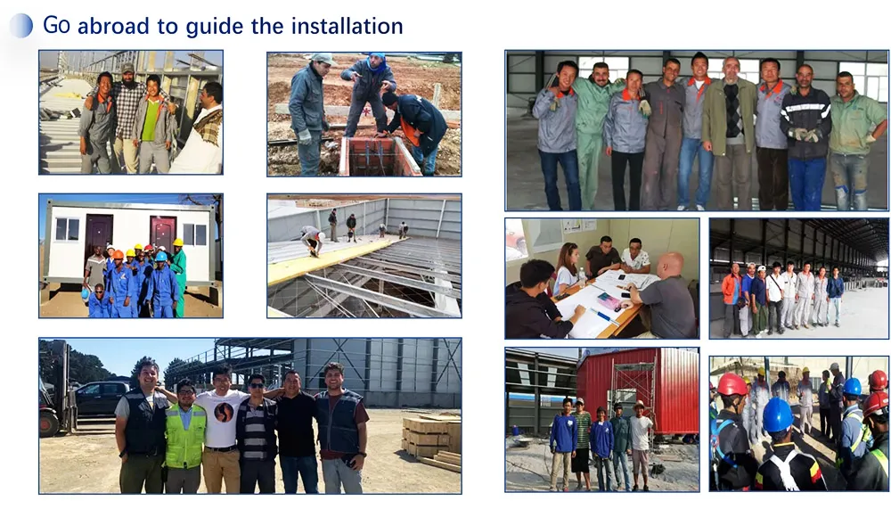 Construction Assistance on site