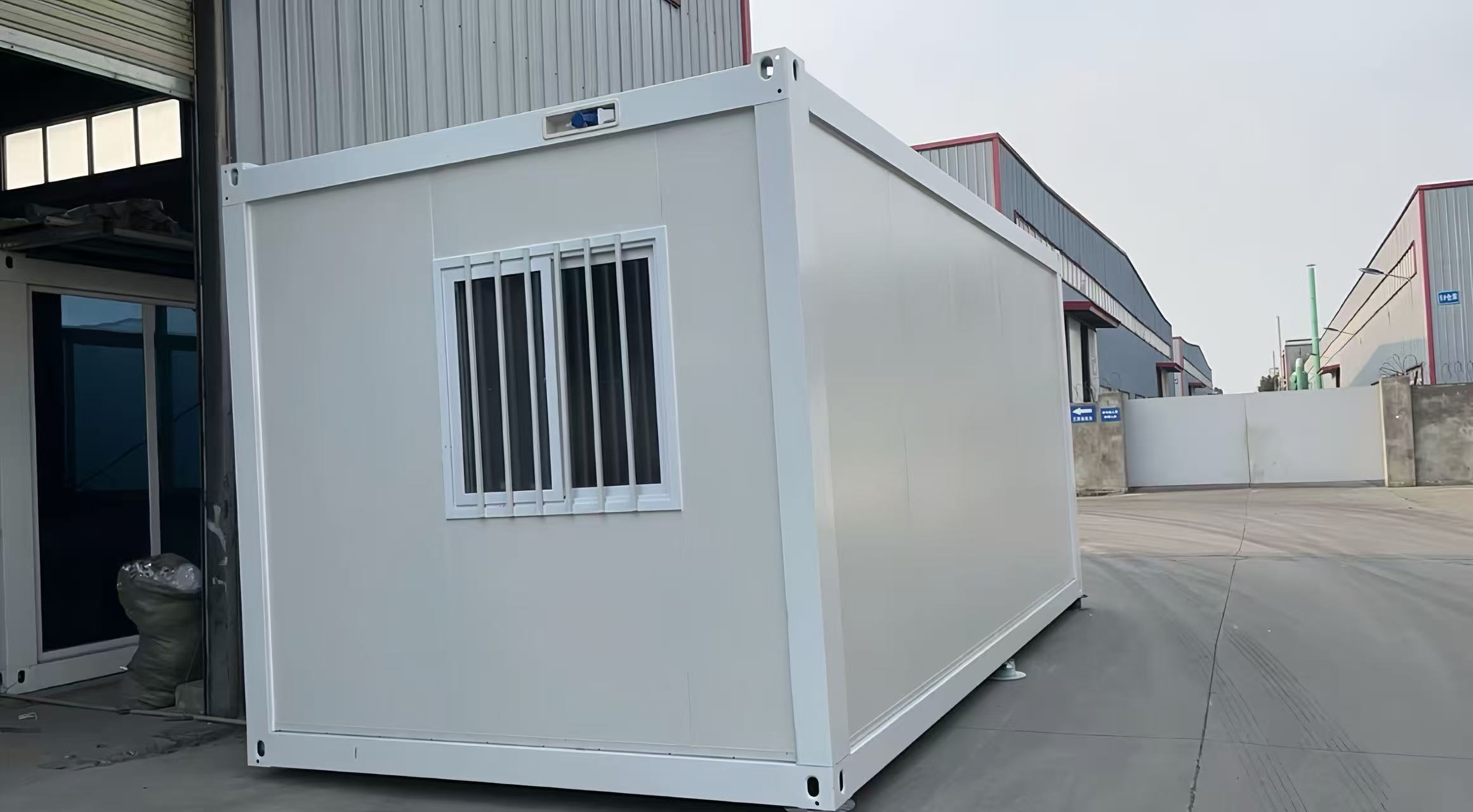 40ft Flatpack Container House Prefab Modular Building for Temporary Office &amp; Construction Site Accommodation