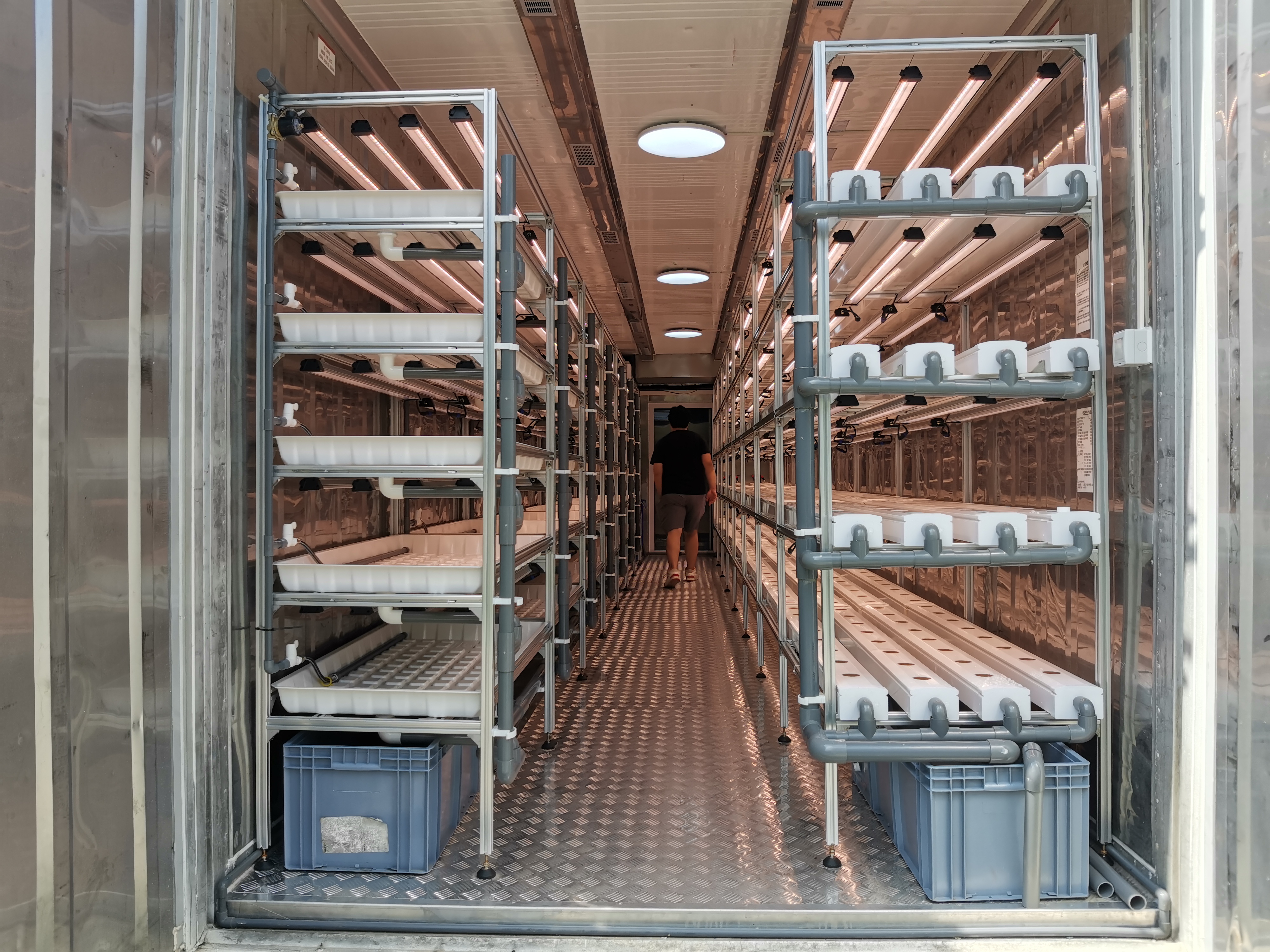 Starfarm Factory Customize Mobile Planting Container Large Vertical Mushroom Container Modular Design Farming System