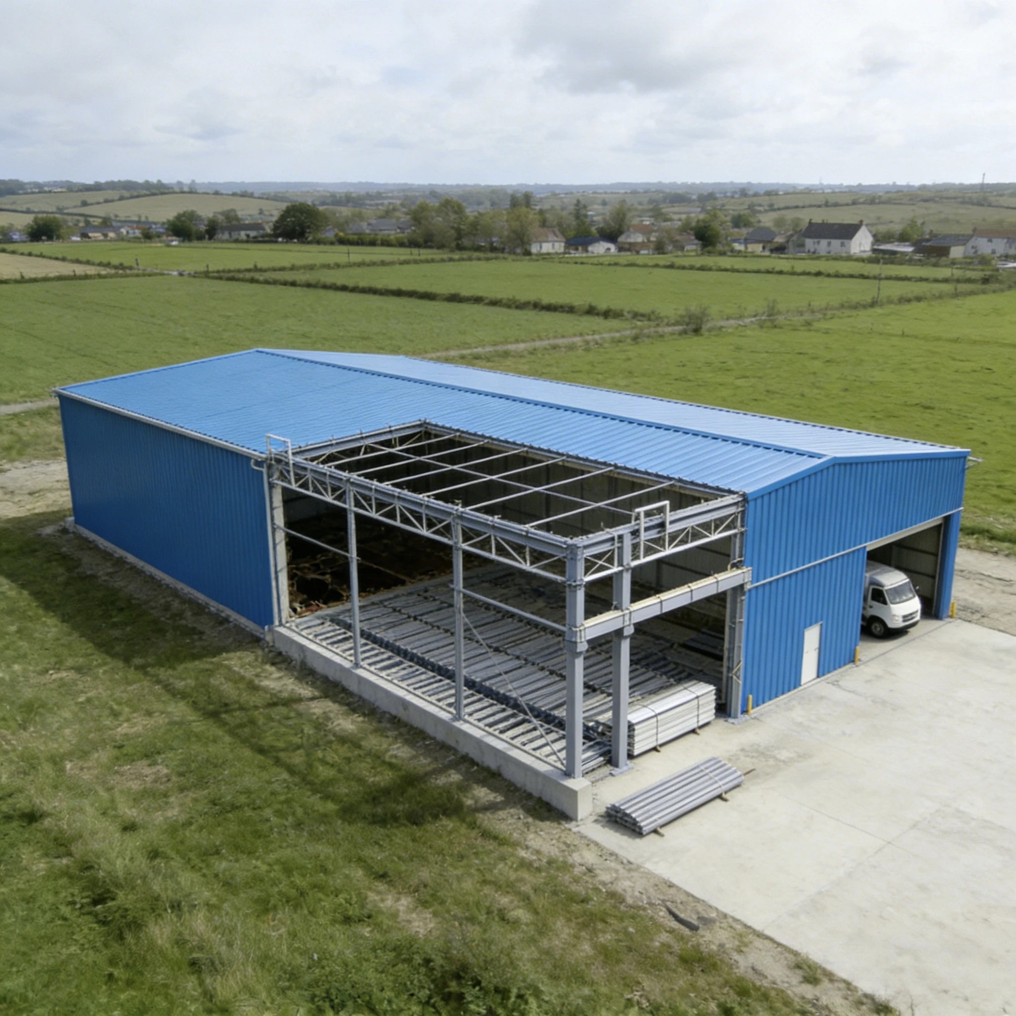 Modular House Steel Building Prefabricated School Shopping Steel Structure Four Story Construction Solution