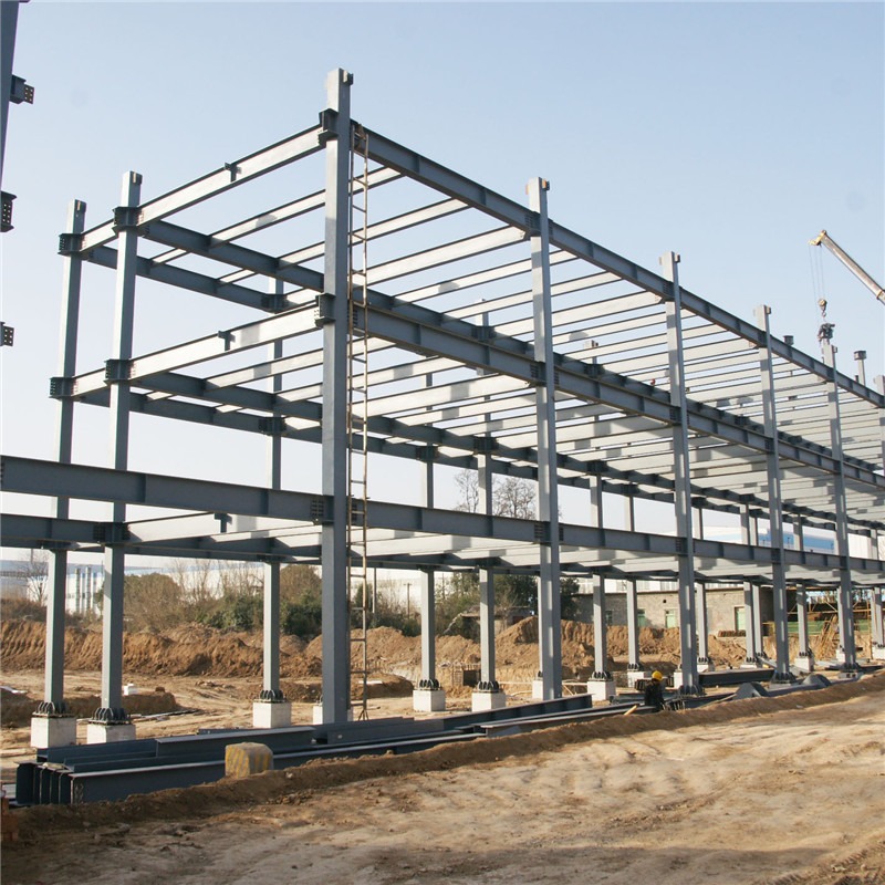 Low Cost Prefabricated Light High-rise Multi Story Portal Steel Structure Building with Welding &amp; Cutting Services