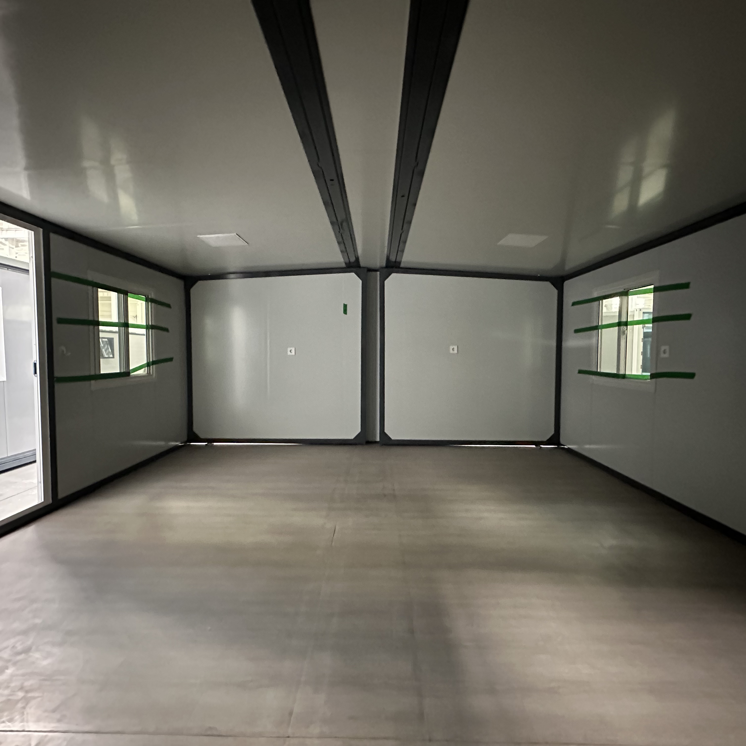 Expandable Sandwich Panel Container Office Building Prefab Modular Workspace for Commercial and Mall Use