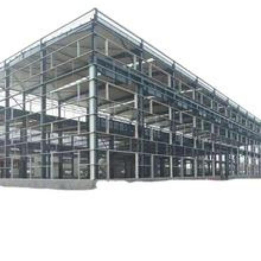 Fabrication Steel Space Frame Metal Galvanized Steel Structure Residential Building
