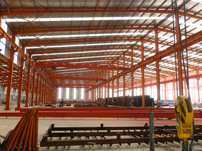 Prefabricated Industrial Factory Warehouse Metal Frame House Modular Steel Structure Buildings