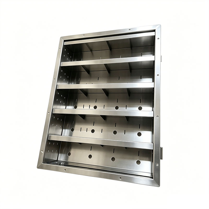 Custom Assembled Casings Structural Housings Metal Box Assemblies Stainless Steel Stamping Parts Sheet Metal Fabrication Service