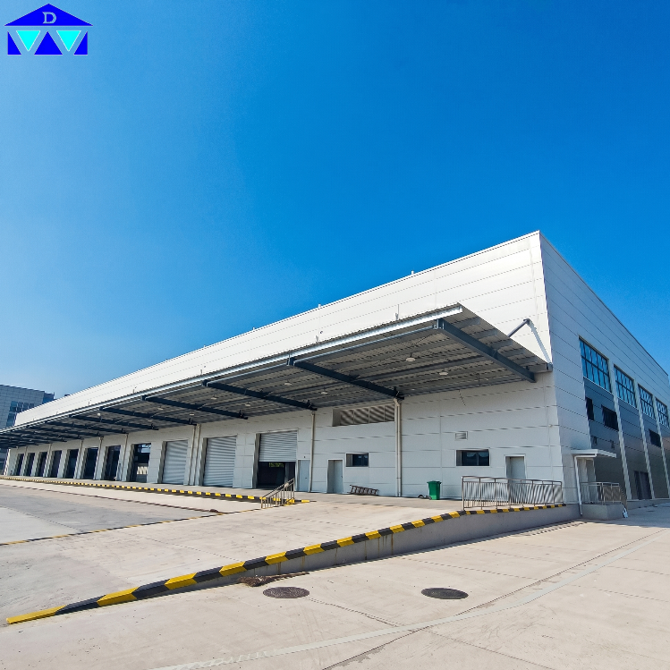 Space Maximized Custom Dimension Metal Storage Facility Building for Distribution Center