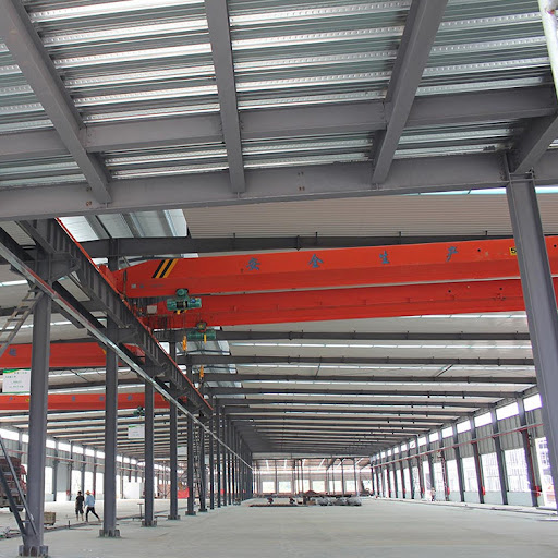 One-Stop Design &amp; Build Steel Workshop, Removable Temporary Warehouse with High Cost Performance