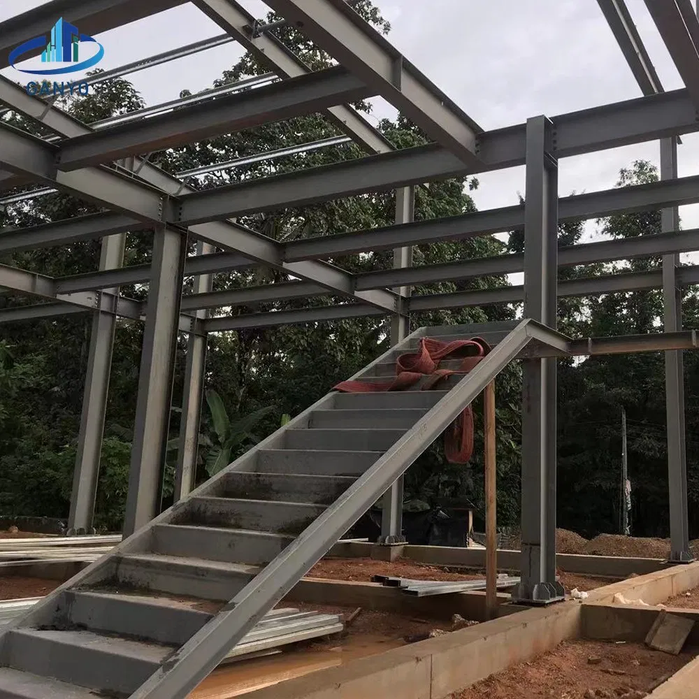 5000 Square Feet Prefabricated Steel Frame Warehouse Residential Office Construction Prefabricated Steel Structure High Rise Building with Free Design