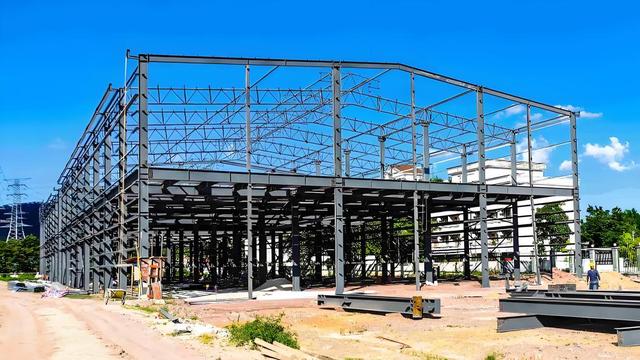 Modular office building prefabricated steel structure