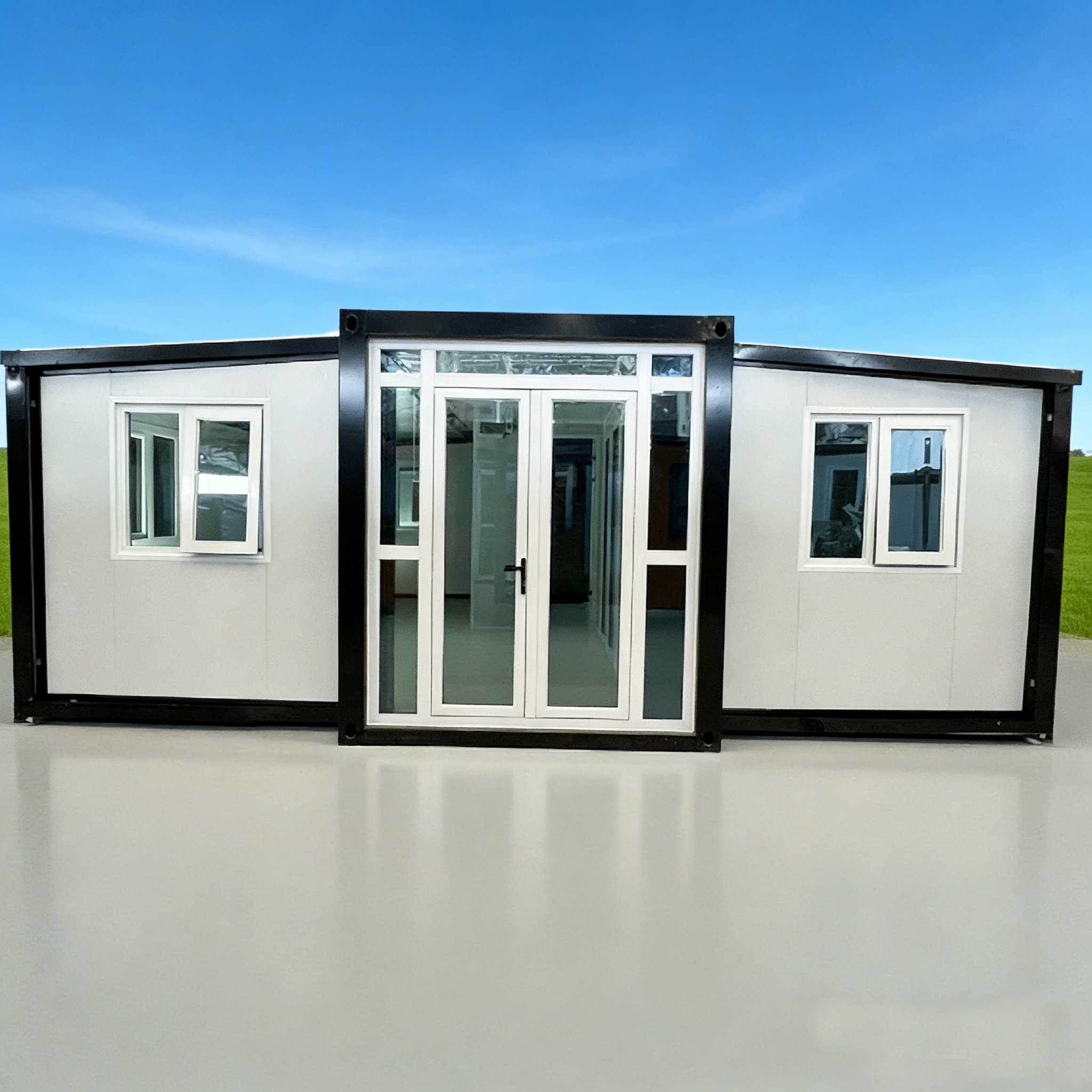 Folding Containers Prefabricated Temporary Structures and Portable Buildings for Construction Sites and Industrial Parks