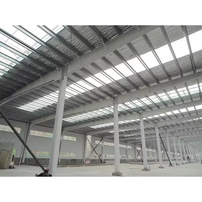 Modular Prefabricated Metal Steel Structure Workshop Constructed Warehouse Building