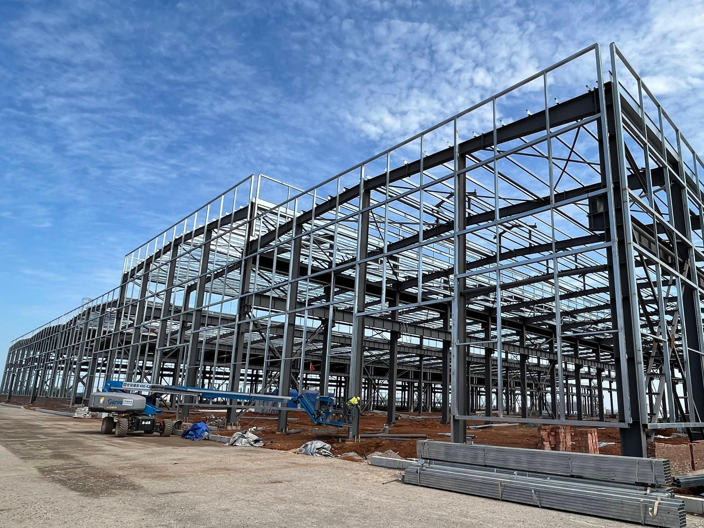 Customized Modular Steel Structure Prefabricated Multi-Storey Buildings for Commercial Office or Industrial Workshop Use