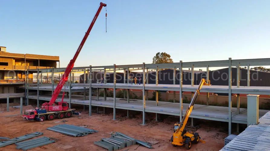 China Prefabricated Multi-Storey Prefab Steel Frame Structure Residential Buildings Construction