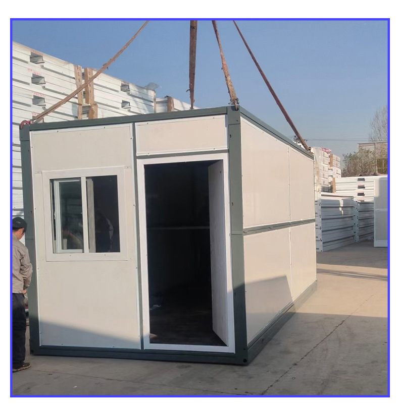Quick Install Container House 20ft Prefabricated Mobile Foldable Flat Pack Container Room for Construction Site Dormitory&amp;Office