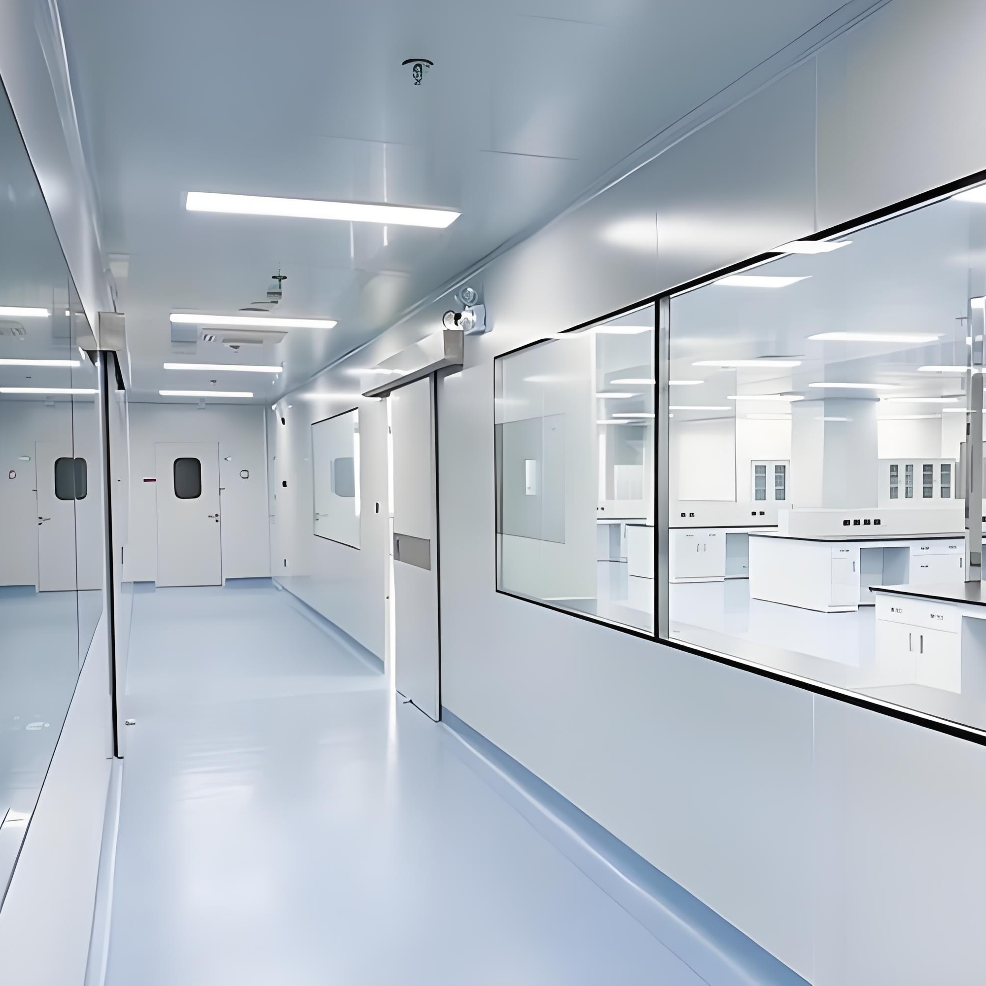 New Clean Room Lab Factory Dust-Free ISO 5-8 Level Prefabricated Clean Room