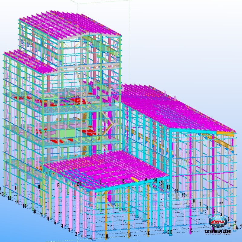 Fast Assemble Pre-Engineered Prefabricated Durable Industrial Metal Frame Steel Structure Building