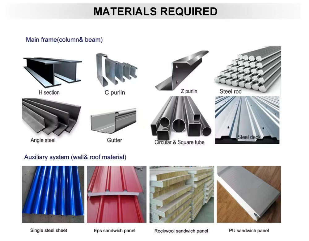 Industrial Warehouse Steel Frame