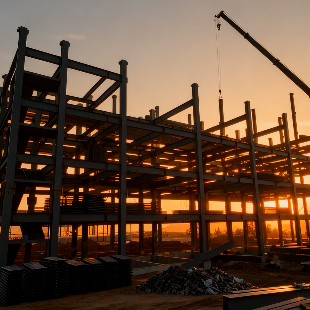 Modular Steel Building Seamless Expand Capability for Growing Business Need Without Major Structural Modification