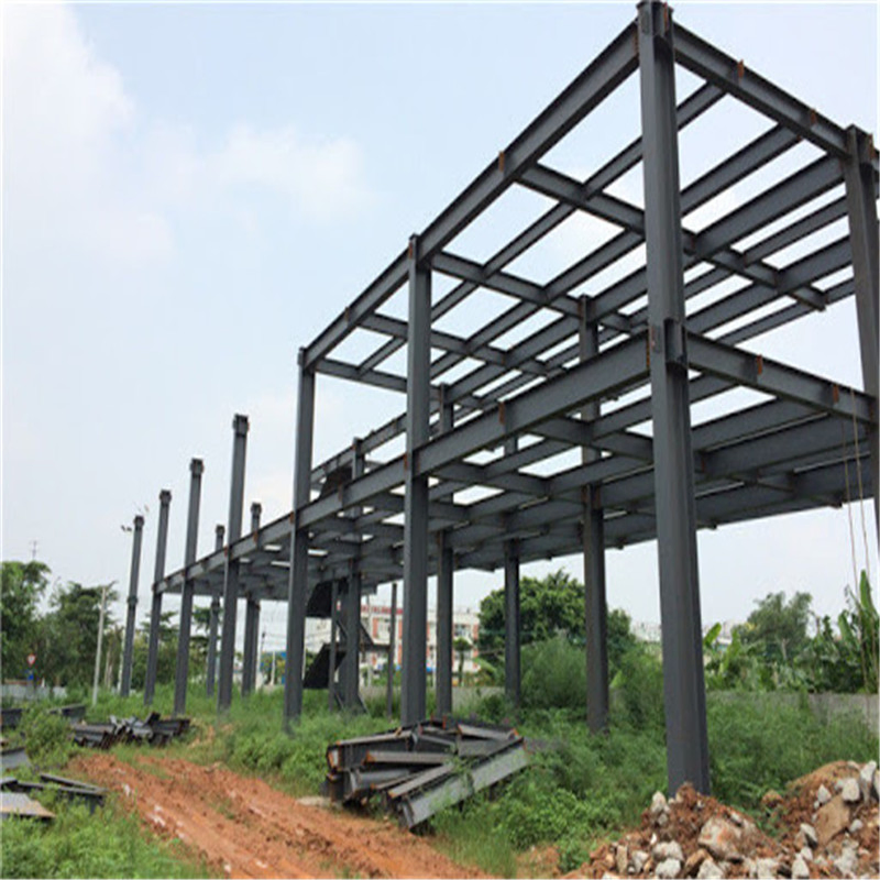 Prefabricated Fireproof Construction Material Steel Frame Structure Metal Building for Residential Hotel House
