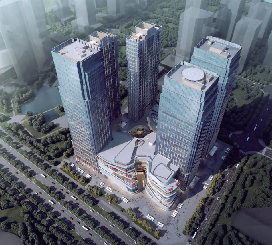 Prefabricated Multi-Storey Light Steel Structure Frame High Rise Residential House Building