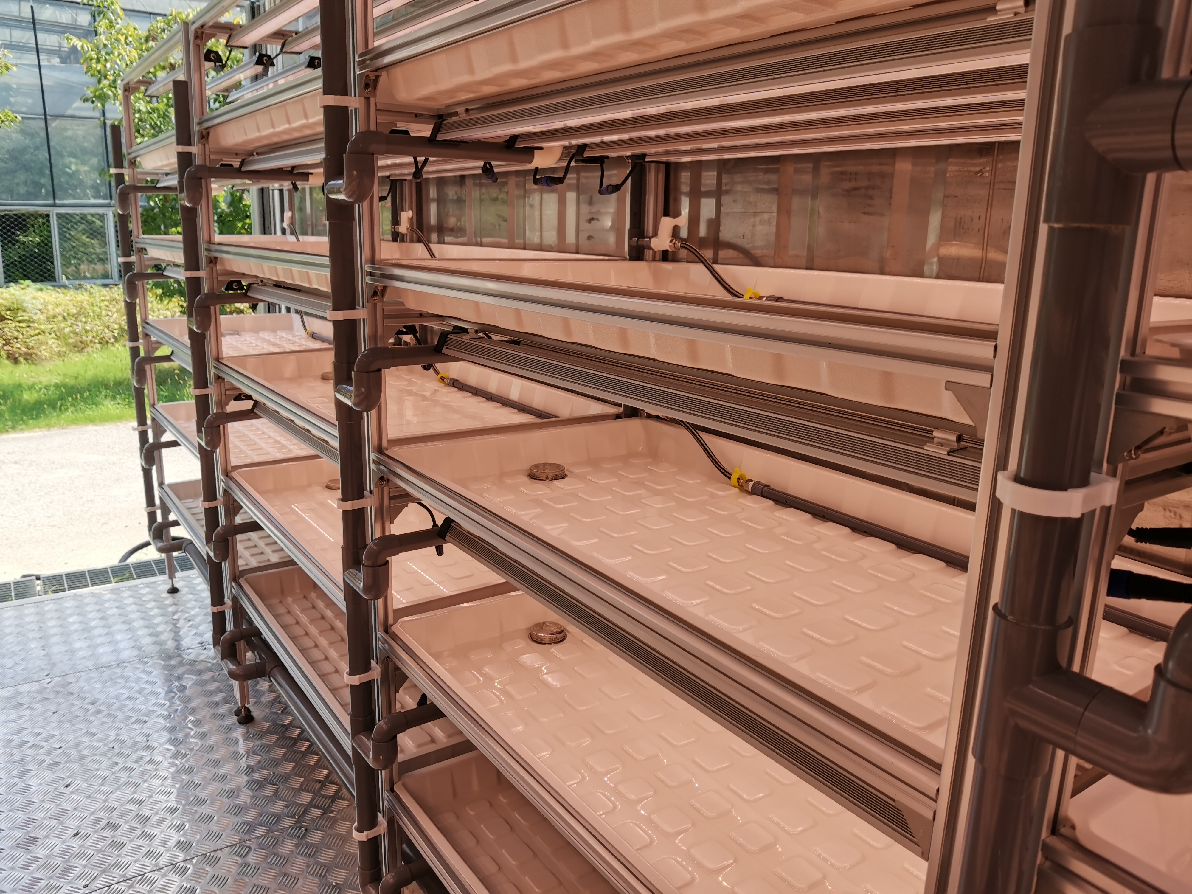 Starfarm Factory Customize Mobile Planting Container Large Vertical Mushroom Container Modular Design Farming System