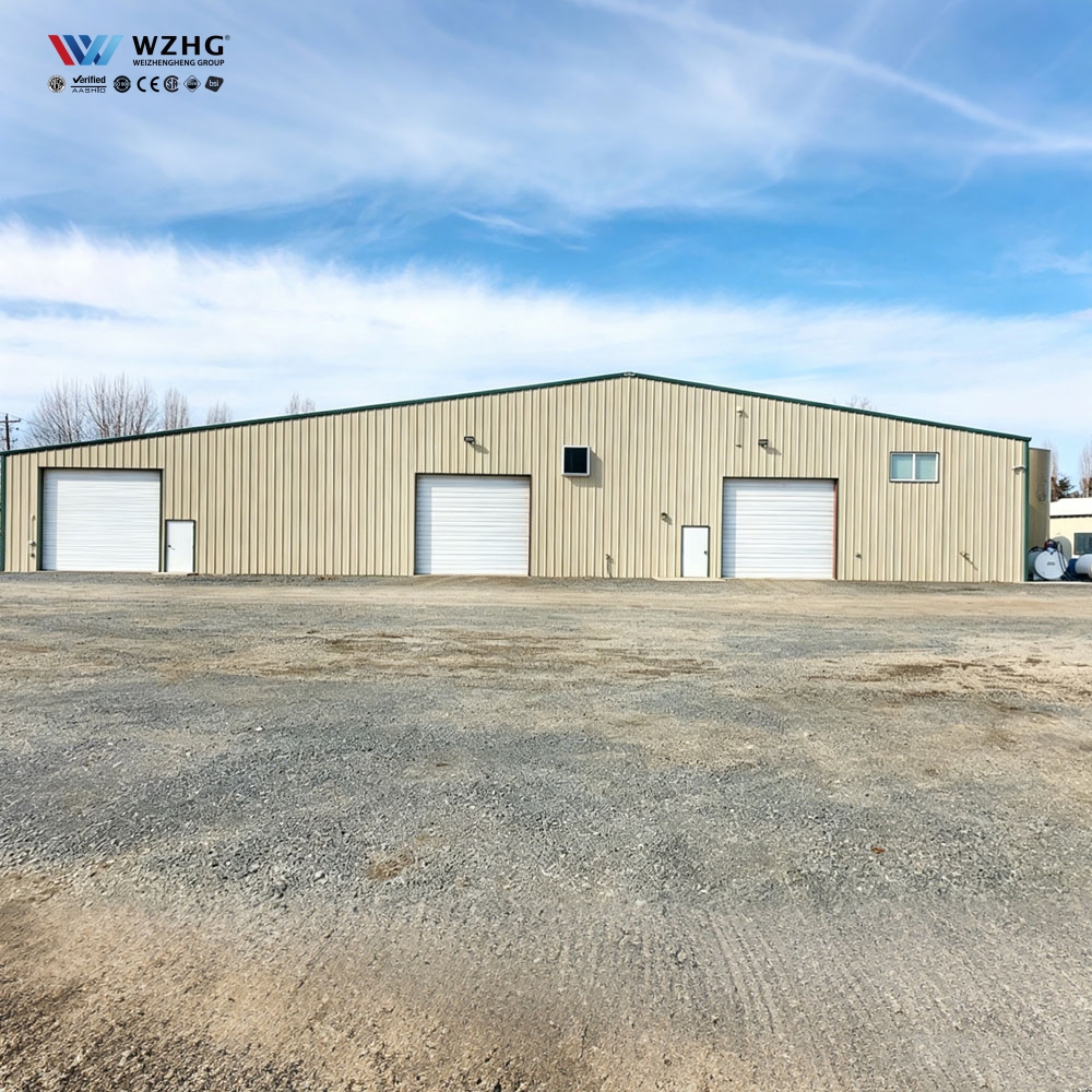 Manufacturer Steel Structure Warehouse Industrial Wholesale Rigid Frame Cheap Clear Span Metal Building