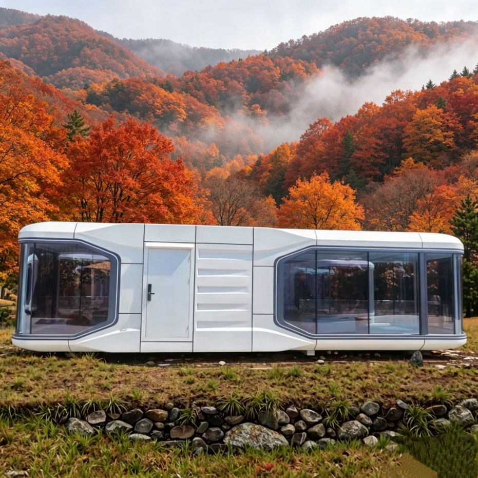 Bestseller Soundproof Spacious Prefab Capsule Modular Space Capsule House for Resort