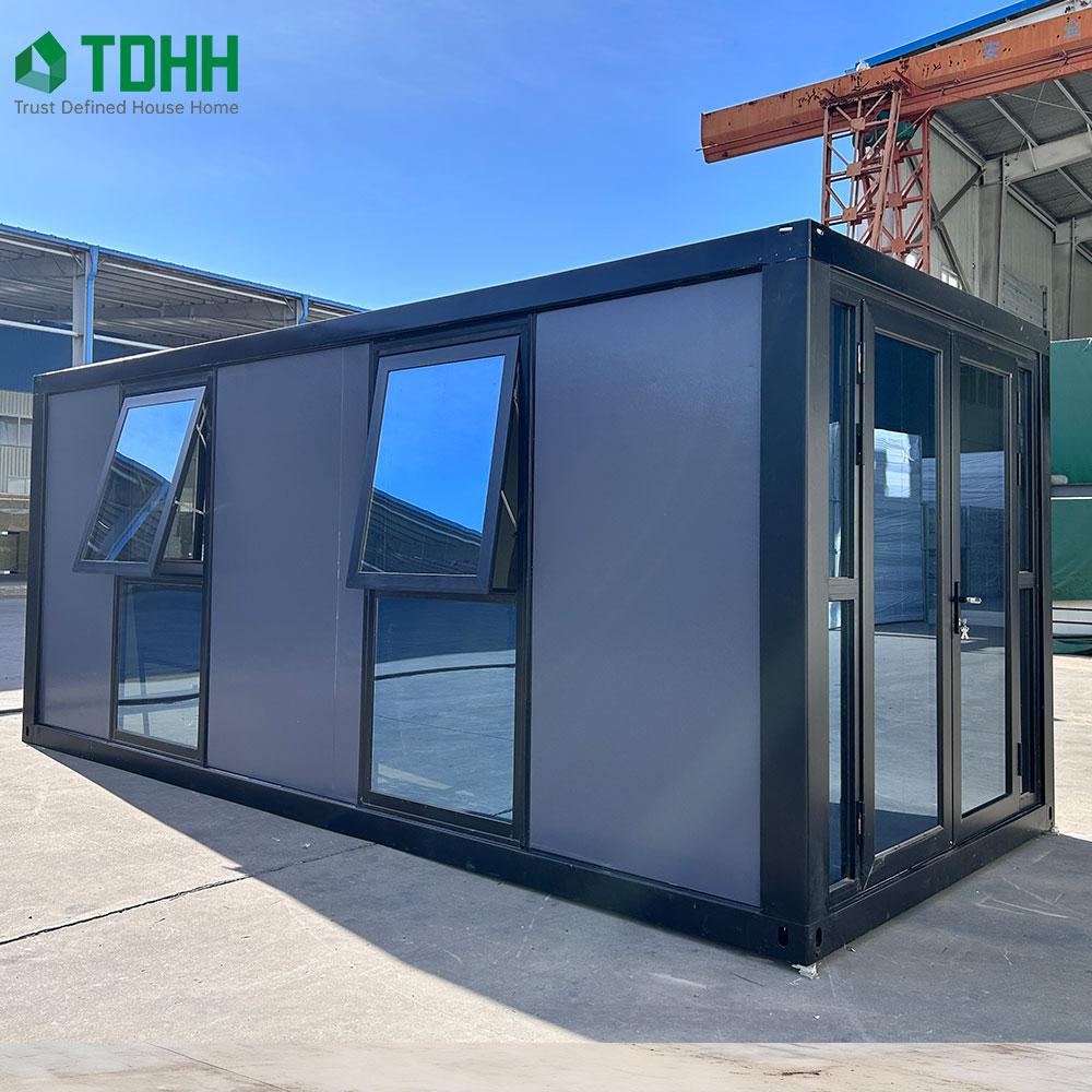 Backyard Office Pods Portable Work Cabin Removable Prefabricated Modular Steel Frame Z-type Z Style Folding Container Houses