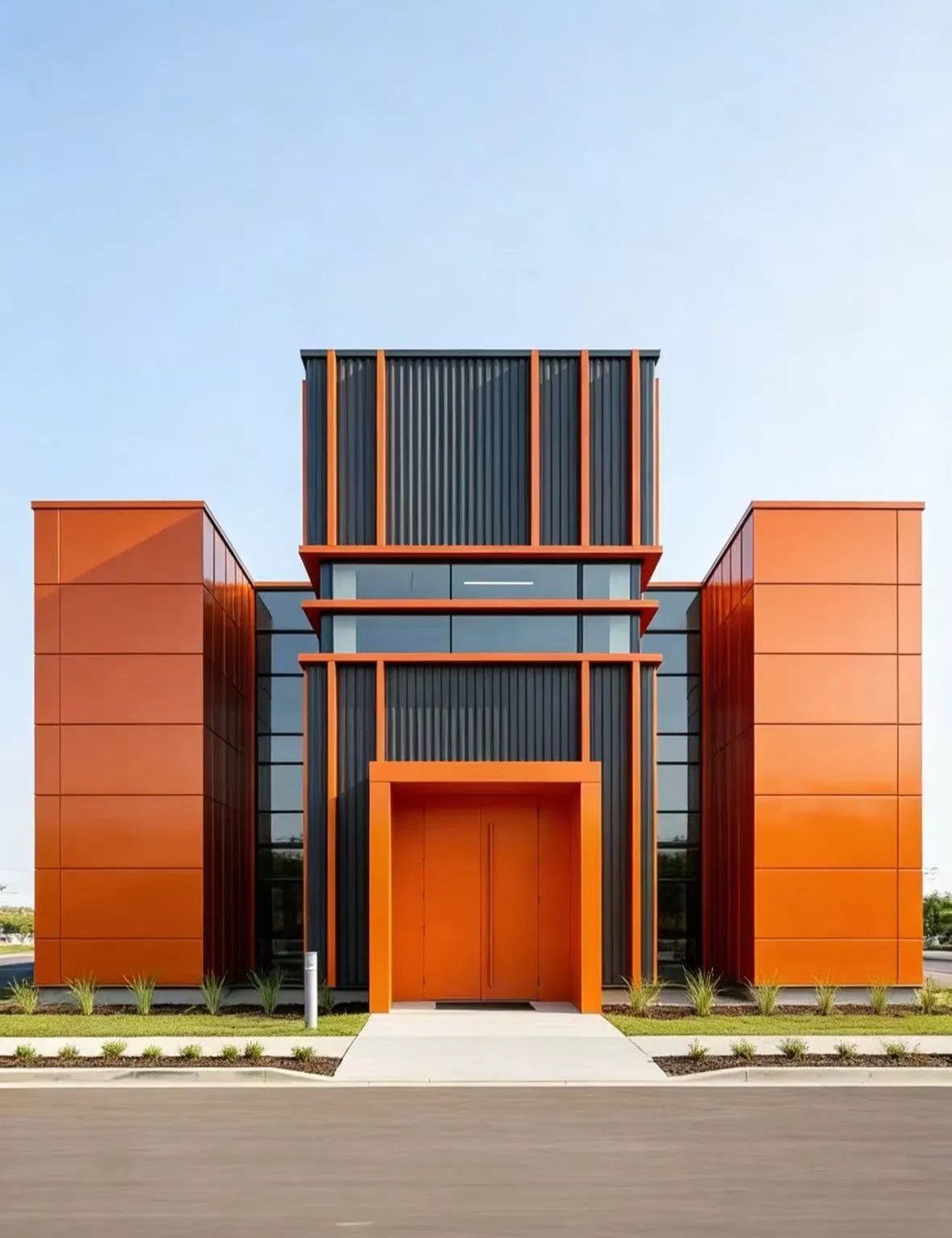 In-House Prefabricated Prefab Modular Metal Steel Frame Structure Construction Warehouse Building