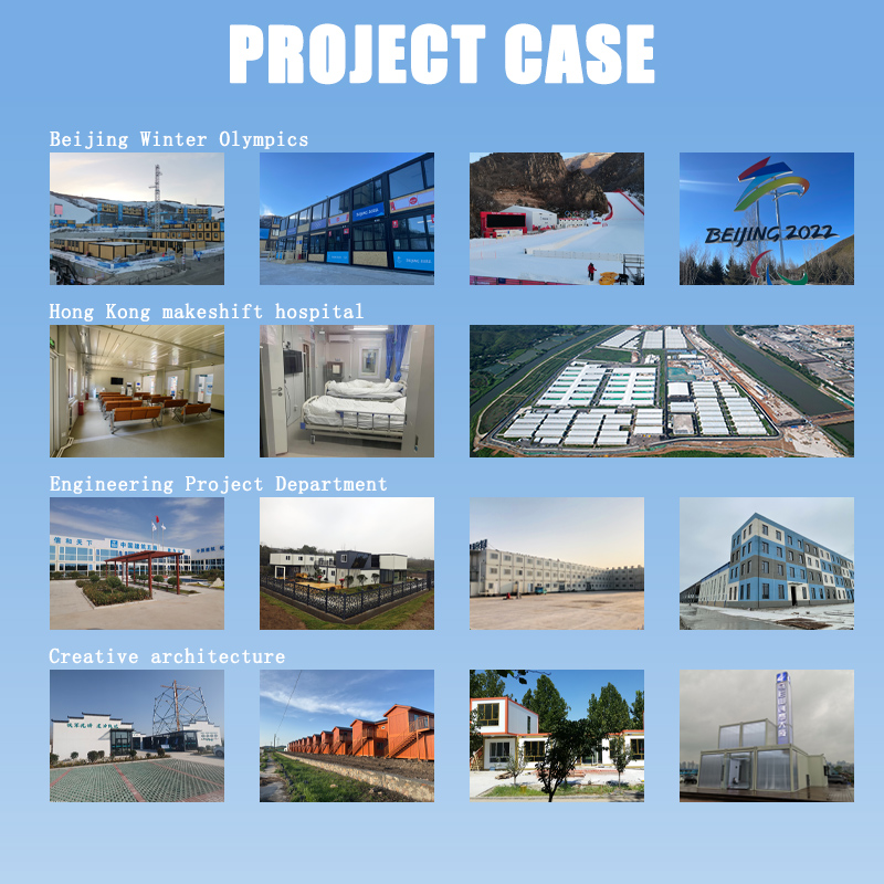 Two-Floor Prefabricated Steel Container House for Labor Mining Camp Modular Buildings for School Apartment Use for Mining